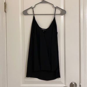 100% silk theory blouse top